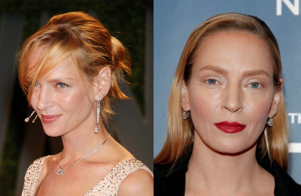 Uma Thurman nueva imagen tras operacion